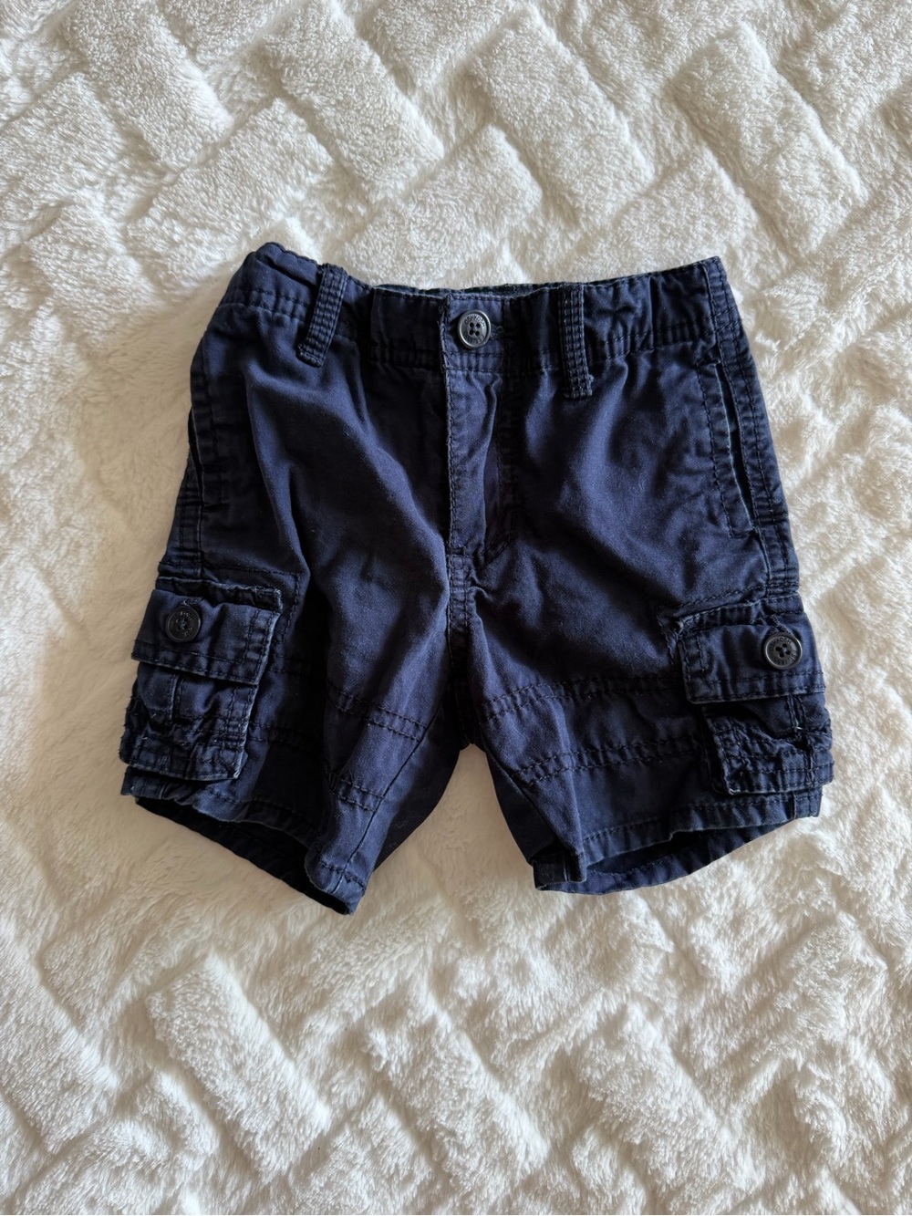 OshKosh B'gosh Navy Blue Cargo Shorts